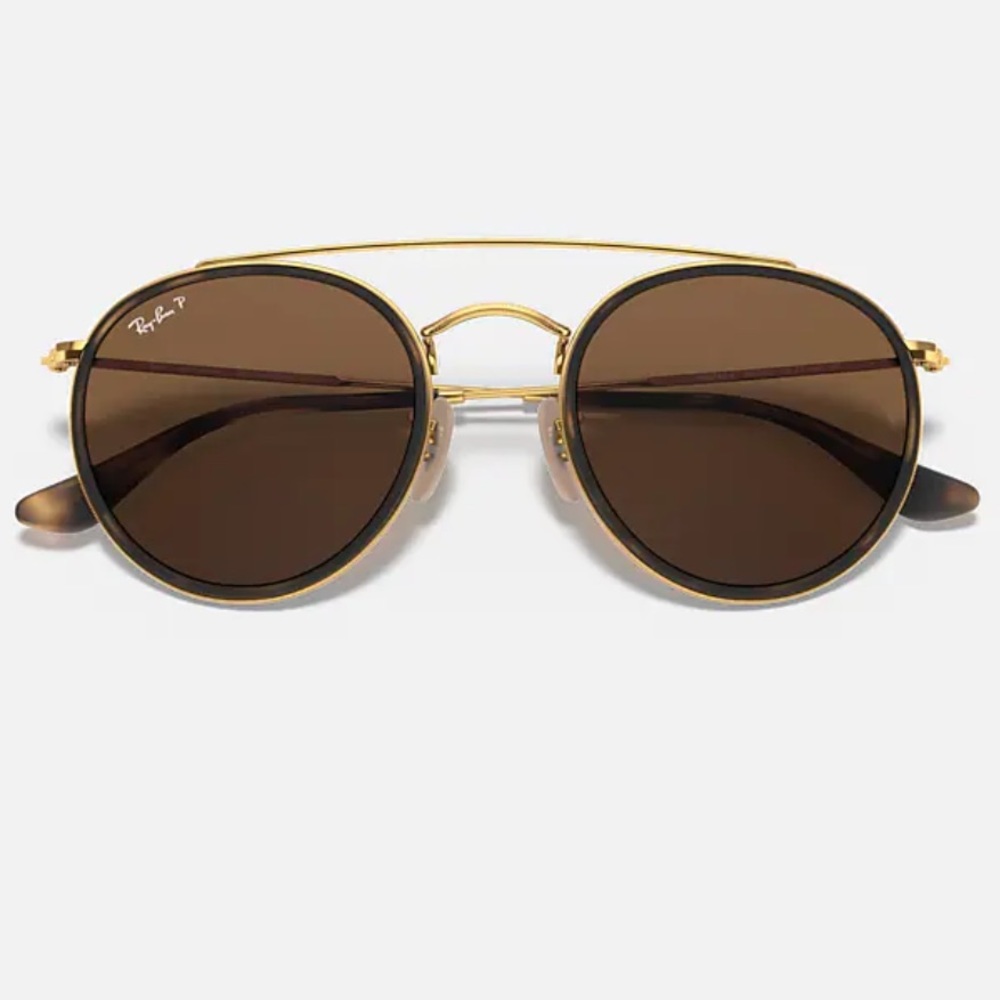 Ray ban round double bridge sunglasses
